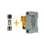 DC Sigorta + Sigorta Yuvası (16A 1000V) - 12 Adet