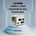 LEXRON 1200W (1.2kW) TAŞINABİLİR GÜÇ İSTASYONU