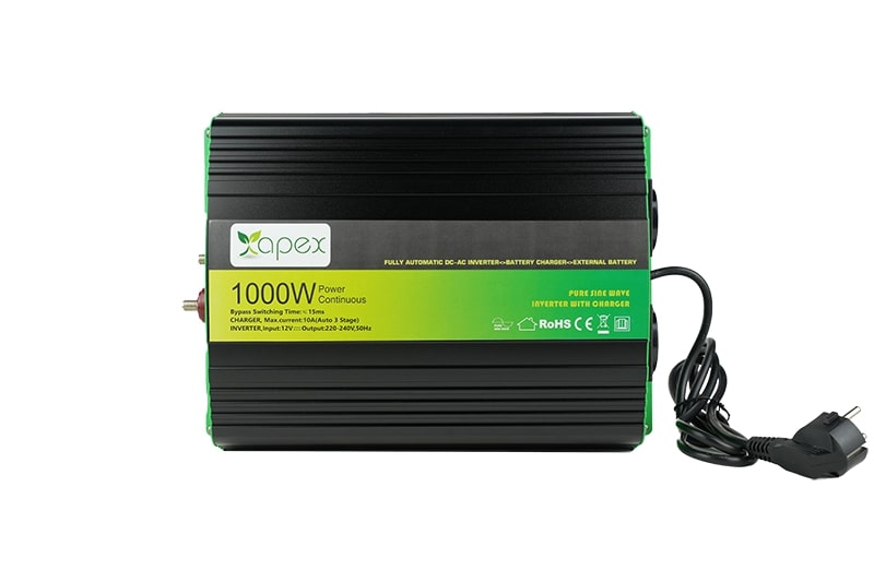 Compressed by jpeg-recompress NPS1000-12 Apex 1000W Şarjlı Tam Sinüs İnverter 12V - Görsel 1