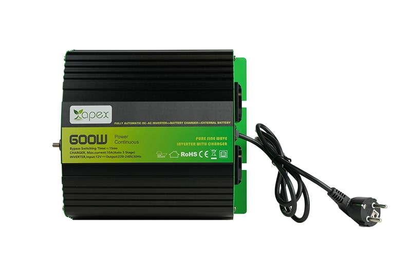 Compressed by jpeg-recompress NPS600-12 Apex 600W Şarjlı Tam Sinüs İnverter 12V - Görsel 1